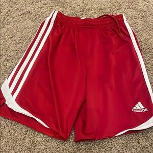 Adidas Red Soccer Shorts